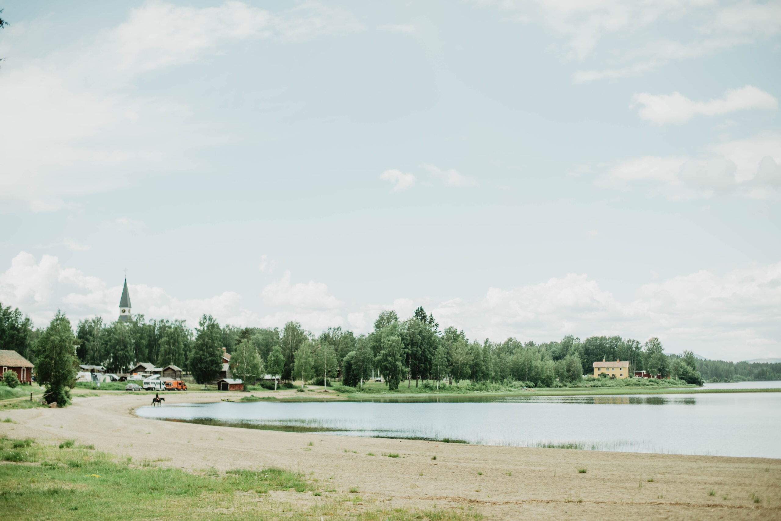 Sarna rivier in Dalarna