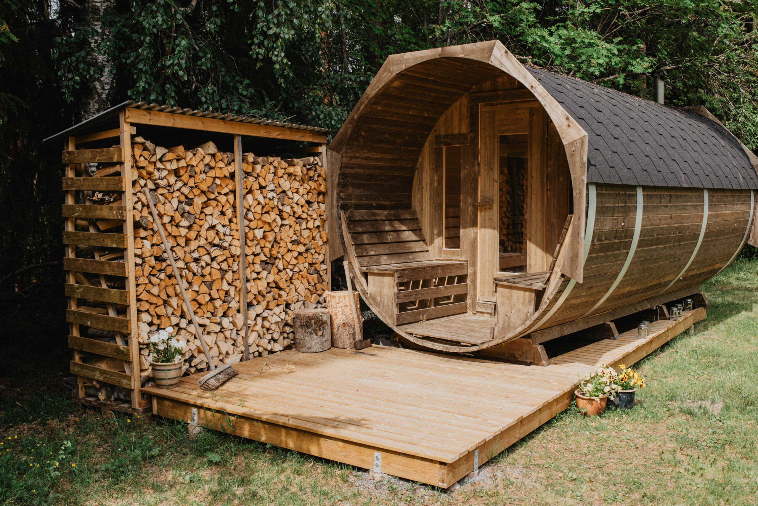 Sauna at the Turistgården Särna - Dalarna